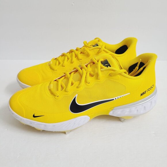 Nike Other - NEW Nike Alpha Huarache Elite 3 Baseball Cleats CZ6543-700 Size 10.5 Yellow